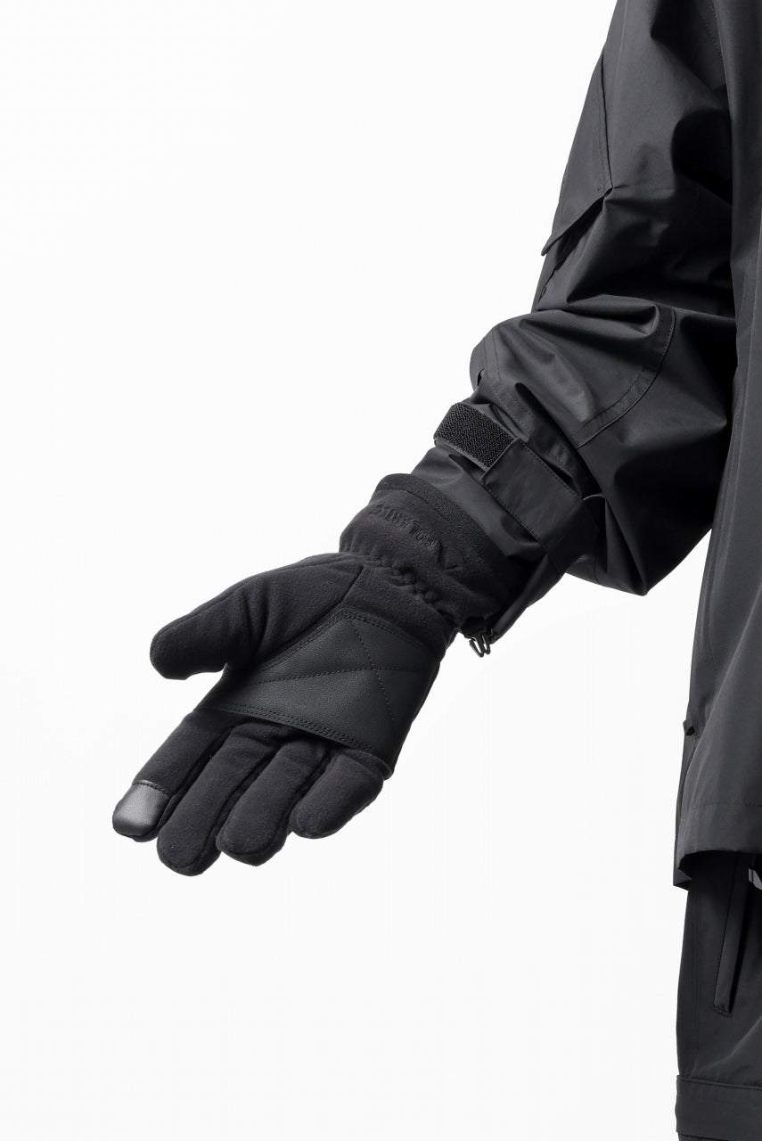 画像をギャラリービューアに読み込む, D-VEC x ALMOSTBLACK POLARTEC GLOVES / GORE-TEX INFINIUM 2L (BLACK)