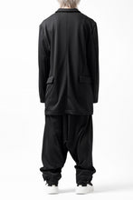 画像をギャラリービューアに読み込む, vital x DEFORMATER.® exclusive TAILOR WIDE TAPERED PANTS / GAUDI SMOOTH JERSEY (BLACK)