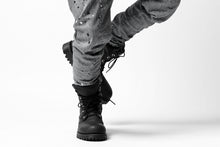 画像をギャラリービューアに読み込む, DEFORMATER.® "SPLASH" SLIM FIT JEANS WITH FLAP DETAIL / VERTICAL DENIM (ASPHALT)