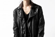 画像をギャラリービューアに読み込む, BACKLASH THE LINE DOUBLE BREASTED JACKET / ITALY CALF