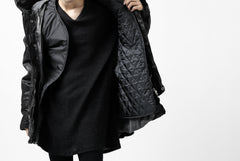 Load image into Gallery viewer, ISAMU KATAYAMA BACKLASH N-3B FLIGHT JACKET / GOAT LEATHER (GARMENT + SPRAY DYED BLACK)