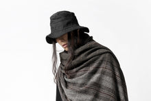 Load image into Gallery viewer, blackcrow stole wo/ny woven (GREY CHECK)