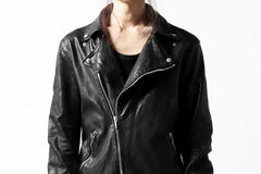 画像をギャラリービューアに読み込む, BACKLASH THE LINE DOUBLE BREASTED JACKET / ITALY CALF