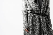 画像をギャラリービューアに読み込む, thomkrom RELAX LONG KNIT CARDIGAN/ ALPACA (MELANGE)