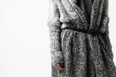 画像をギャラリービューアに読み込む, thomkrom RELAX LONG KNIT CARDIGAN/ ALPACA (MELANGE)