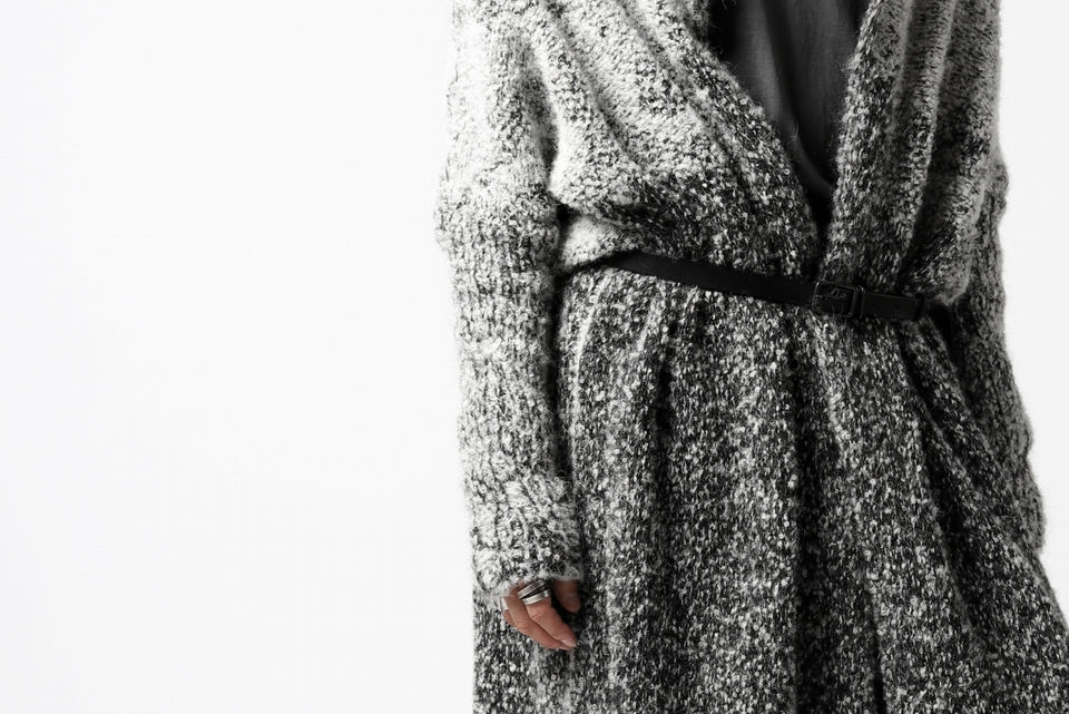 画像をギャラリービューアに読み込む, thomkrom RELAX LONG KNIT CARDIGAN/ ALPACA (MELANGE)