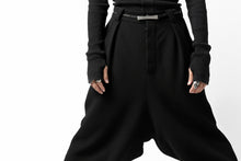 画像をギャラリービューアに読み込む, SOSNOVSKA WEIGHTY COVER PANTS (BLACK)