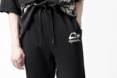 画像をギャラリービューアに読み込む, READYMADE SWEAT FLARE PANTS MENS (BLACK)