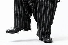 画像をギャラリービューアに読み込む, SOSNOVSKA exclusive LOADED POCKETS PANTS (BLACK × SILVER STRIPE)