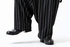 画像をギャラリービューアに読み込む, SOSNOVSKA exclusive LOADED POCKETS PANTS (BLACK × SILVER STRIPE)