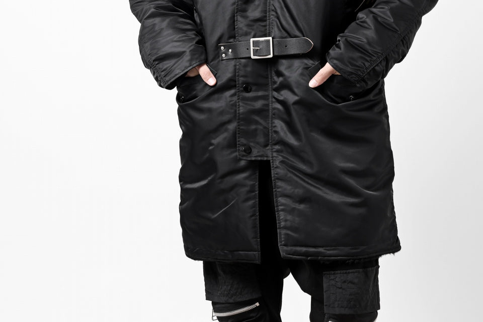 画像をギャラリービューアに読み込む, ISAMU KATAYAMA BACKLASH xx ALPHA INDUSTRIES N-3B JACKET (BLACK)