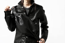 Load image into Gallery viewer, ISAMU KATAYAMA BACKLASH x GAIEDE ONE SHOULDER BAG / CALF SKIN (SOFT FINISHED / BLACK)