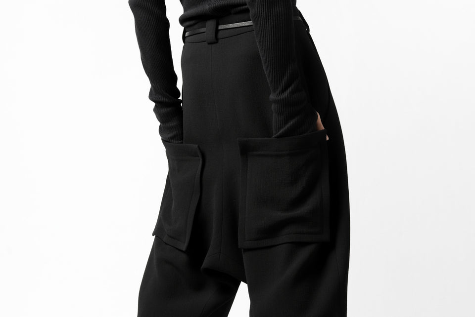 画像をギャラリービューアに読み込む, SOSNOVSKA WEIGHTY COVER PANTS (BLACK)