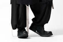 画像をギャラリービューアに読み込む, Y's STAND COLLAR LONG SHIRT / THIN TWILL (BLACK)