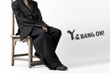 画像をギャラリービューアに読み込む, Y's BANG ON! No.189 GABARDINE PATCH WORK PANTS (BLACK)