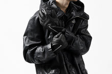 画像をギャラリービューアに読み込む, ISAMU KATAYAMA BACKLASH SMOOTH DEERSKIN ZIPPER GLOVE (BLACK)