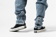 画像をギャラリービューアに読み込む, mastermind JAPAN SLIM TAPERED PANTS / 2WAY STRETCH DENIM (INDIGO)