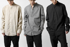 画像をギャラリービューアに読み込む, daub DYEING MINIMAL LS SHIRT / C.POPLIN (SAND)