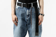 画像をギャラリービューアに読み込む, mastermind JAPAN SLIM TAPERED PANTS / 2WAY STRETCH DENIM (INDIGO)