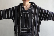 画像をギャラリービューアに読み込む, RESURRECTION HANDMADE distressed rag hoodie (MULTI STRIPE)