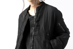 画像をギャラリービューアに読み込む, KLASICA FLPC-1 FLIGHT JACKET with BONDED LINING / SERGE WOOL&RAMIE (IRON)