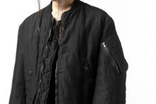 画像をギャラリービューアに読み込む, KLASICA FLPC-1 FLIGHT JACKET with BONDED LINING / SERGE WOOL&RAMIE (IRON)