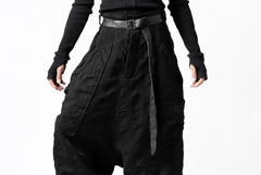 画像をギャラリービューアに読み込む, SOSNOVSKA SQUEEZED STRIPE PANTS (BLACK)