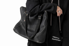 画像をギャラリービューアに読み込む, ierib onepiece tote bag / Rough Bull (BLACK)