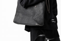 画像をギャラリービューアに読み込む, ierib onepiece tote bag / Rough Bull (BLACK)