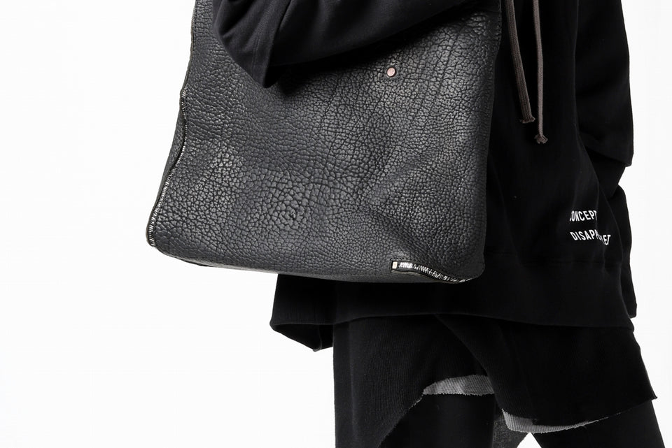 画像をギャラリービューアに読み込む, ierib onepiece tote bag / Rough Bull (BLACK)