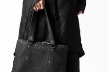 画像をギャラリービューアに読み込む, ierib onepiece tote bag / Rough Bull (BLACK)