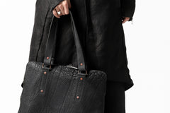 画像をギャラリービューアに読み込む, ierib onepiece tote bag / Rough Bull (BLACK)