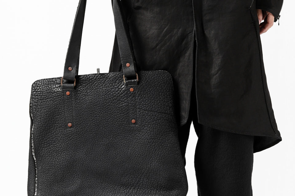 画像をギャラリービューアに読み込む, ierib onepiece tote bag / Rough Bull (BLACK)
