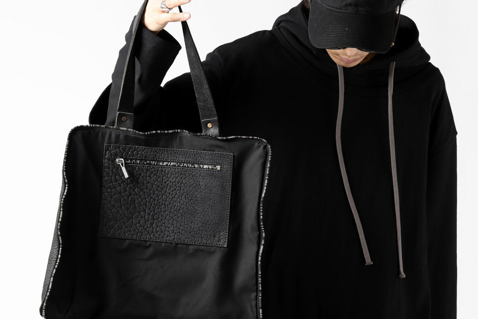 画像をギャラリービューアに読み込む, ierib onepiece tote bag / Rough Bull (BLACK)