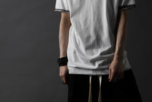 画像をギャラリービューアに読み込む, thomkrom BRUSH PAINT END T-SHIRT (OFF WHITE)