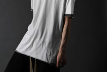 画像をギャラリービューアに読み込む, thomkrom BRUSH PAINT END T-SHIRT (OFF WHITE)