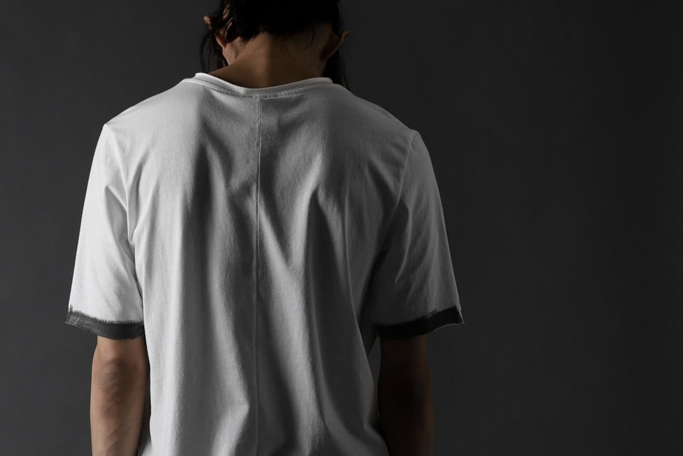 画像をギャラリービューアに読み込む, thomkrom BRUSH PAINT END T-SHIRT (OFF WHITE)