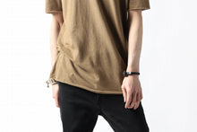 画像をギャラリービューアに読み込む, thomkrom CROSS BACK T-SHIRT (HONEY)