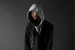 画像をギャラリービューアに読み込む, thomkrom DESTROY FADE JEAN JACKET / ELASTIC DENIM (DARK GREY)