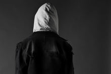 画像をギャラリービューアに読み込む, thomkrom DESTROY FADE JEAN JACKET / ELASTIC DENIM (DARK GREY)