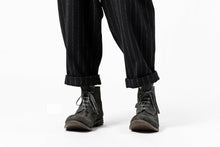 画像をギャラリービューアに読み込む, KLASICA BARREL SUSPENDER TROUSERS / WOOL FLANNEL (VINTAGE STRIPE)