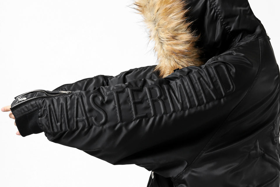 画像をギャラリービューアに読み込む, mastermind JAPAN N-2B HEAVY-ZONE FLIGHT JACKET (BLACK)
