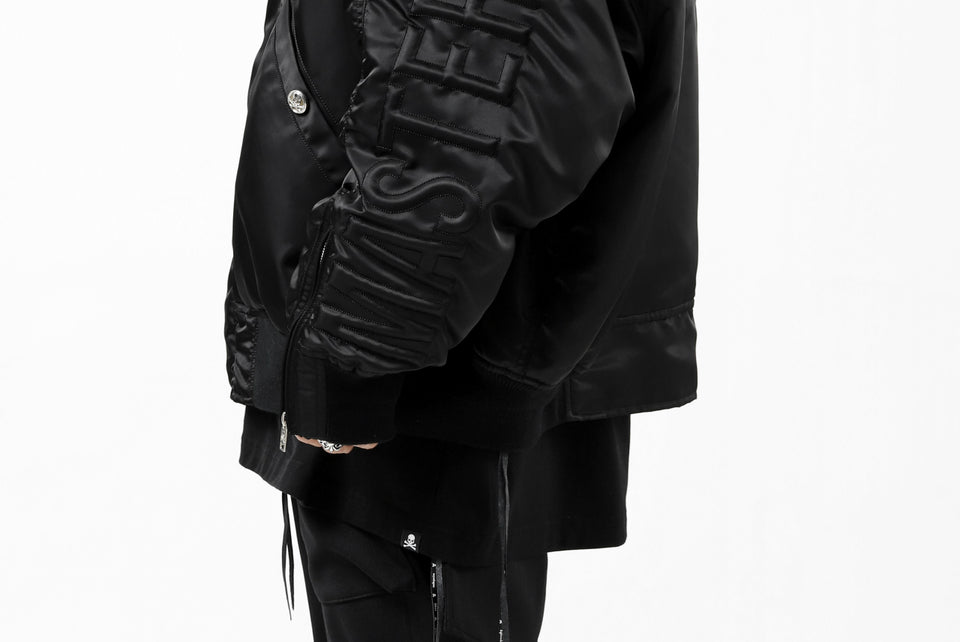 画像をギャラリービューアに読み込む, mastermind JAPAN N-2B HEAVY-ZONE FLIGHT JACKET (BLACK)