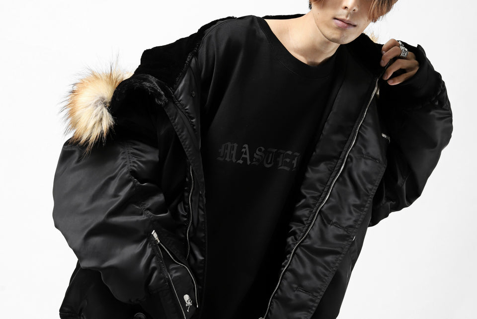 画像をギャラリービューアに読み込む, mastermind JAPAN N-2B HEAVY-ZONE FLIGHT JACKET (BLACK)