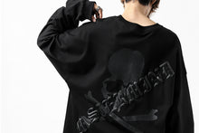 画像をギャラリービューアに読み込む, mastermind JAPAN BOXY-FIT LS / RUBBER AND FOAM PRINTED (BLACK)