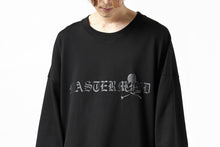 画像をギャラリービューアに読み込む, mastermind JAPAN BOXY-FIT LS / RUBBER AND FOAM PRINTED (BLACK)