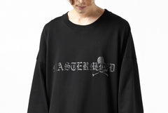 画像をギャラリービューアに読み込む, mastermind JAPAN BOXY-FIT LS / RUBBER AND FOAM PRINTED (BLACK)
