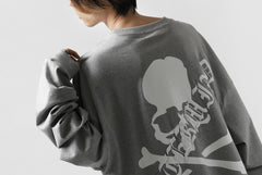 画像をギャラリービューアに読み込む, mastermind JAPAN BOXY-FIT LS / RUBBER AND FOAM PRINTED (GREY)
