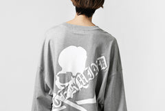 画像をギャラリービューアに読み込む, mastermind JAPAN BOXY-FIT LS / RUBBER AND FOAM PRINTED (GREY)