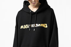 画像をギャラリービューアに読み込む, mastermind JAPAN SWEAT HOODIE-NEVERMIND / GLITTER LOGO (BLACK)